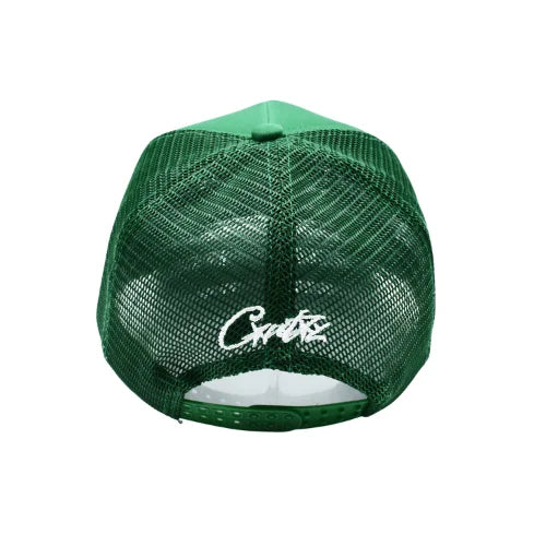 Corteiz 5 Starz Alcatraz Trucker Hat Green - image 4