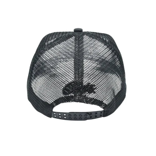 Corteiz 5 Starz Alcatraz Trucker Hat White Black - image 4