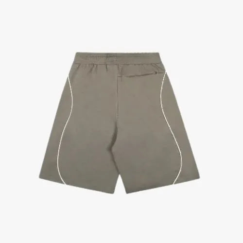 Corteiz Island Pique Short Taupe