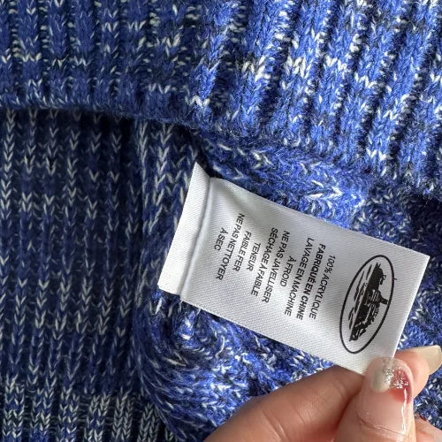 Corteiz Mixed Yarn Allstarz Sweatshirt - Blue