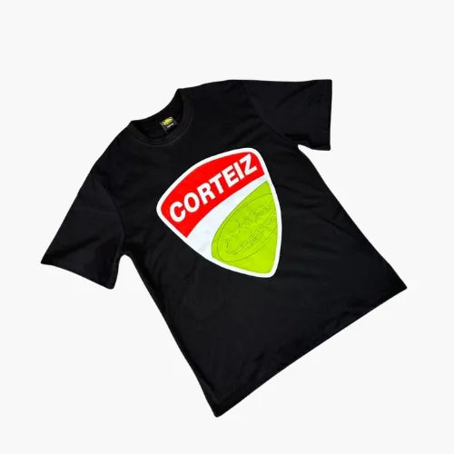 Corteiz Shield T Shirt Black