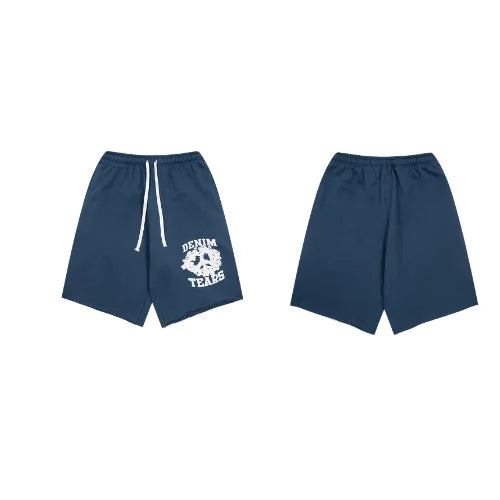 Denim Tears University Shorts Navy