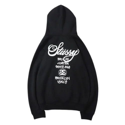 Stussy Bluza World Tour Black