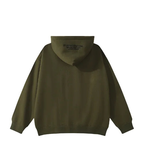 Stussy Bluza nternational Los Angeles Olives Green