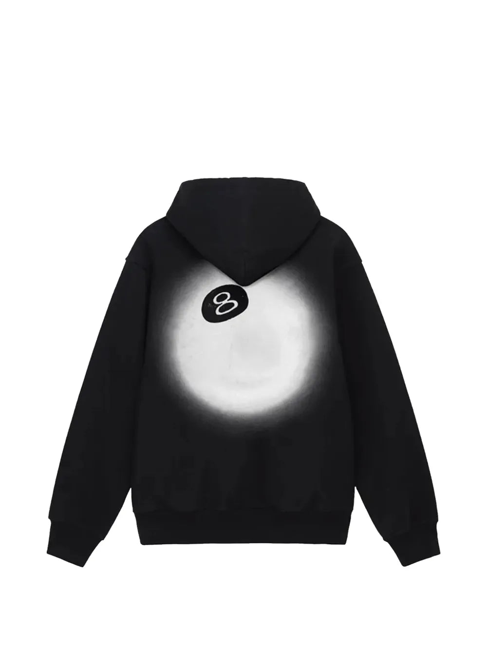 Stussy 8 Ball Hoodie Black