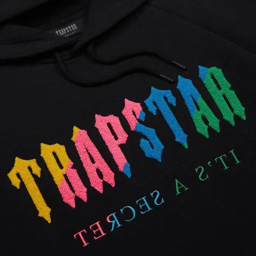 Trapstar Chenille Decoded Tracksuit Black Candy