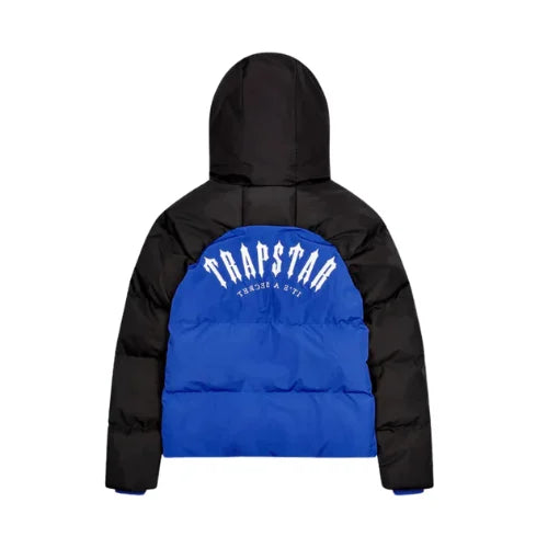 Trapstar Irongate Aw23 Hooded Jacket Blue