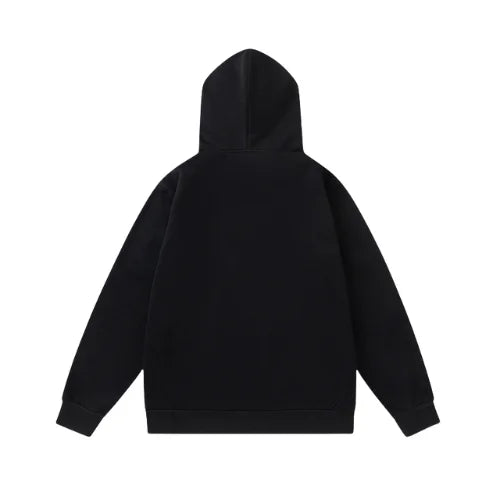 Trapstar Irongate Arch Chenille Hoodie Black