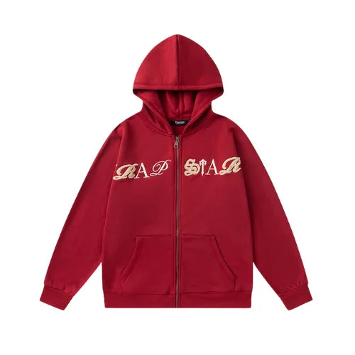 Trapstar Irongate Arch Chenille Tracksuit In Red