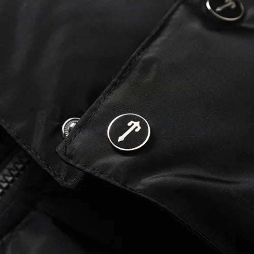 Trapstar Irongate Detachable Hooded Jacket Black