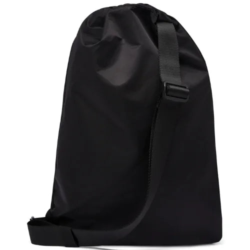 Trapstar Irongate Drawstring Black Bag