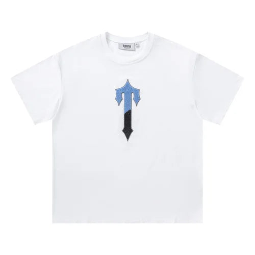 Trapstar Irongate Tee Shorts Set White Grey