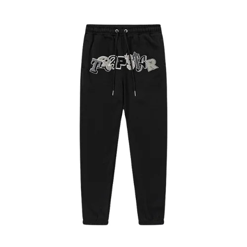 Trapstar Tracksuit Wildcard Chenille Black Grey