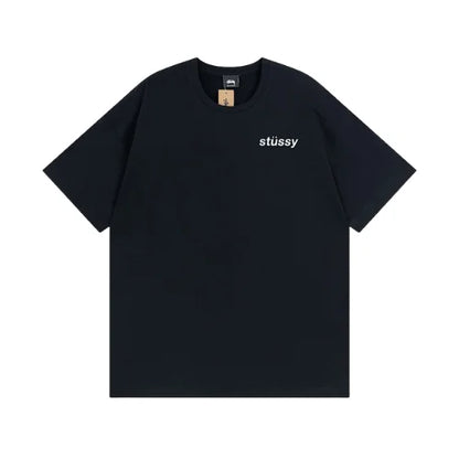 Black Stussy Popsicle T Shirt