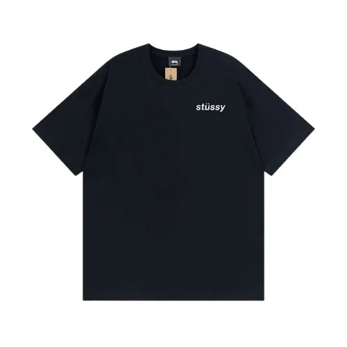 Black Stussy Popsicle T Shirt