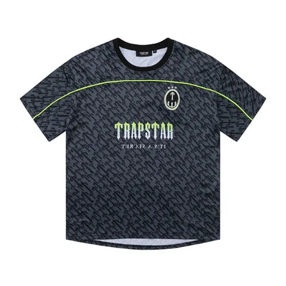 Black Trapstar Football Jersey