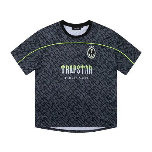 Black Trapstar Football Jersey