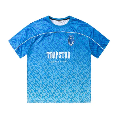 Blue Trapstar Football Jersey