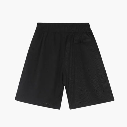 Corteiz 21 Mesh Panel Black Shorts