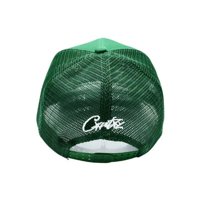 Corteiz 5 Starz Alcatraz Trucker Hat Green - image 4