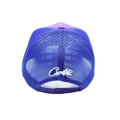 Corteiz 5 Starz Alcatraz Trucker Hat Purple - image 4