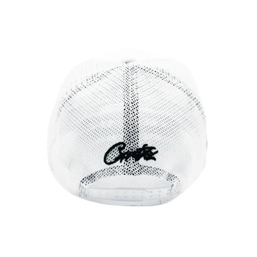 Corteiz 5 Starz Alcatraz Trucker Hat White - image 4