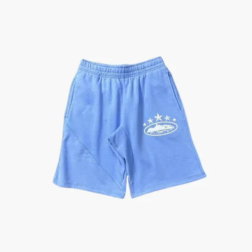 Corteiz 5 Starz Shorts Blue