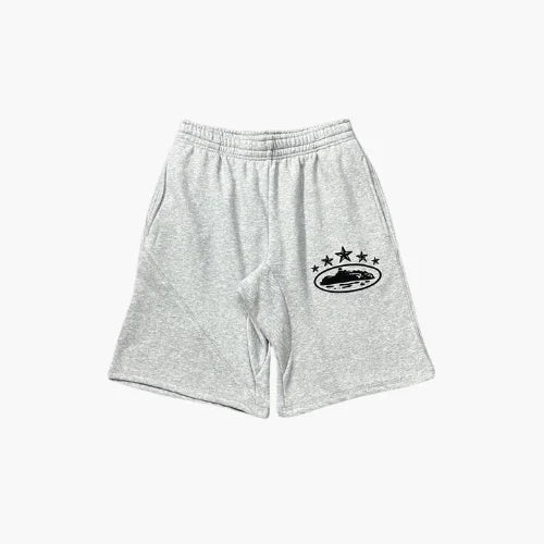 Corteiz 5 Starz Shorts Grey