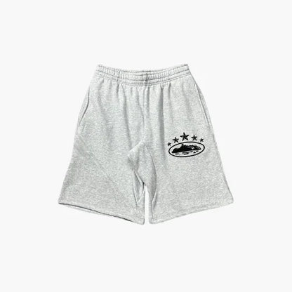 Corteiz 5 Starz Shorts Grey