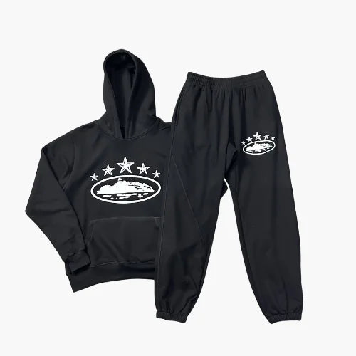 Corteiz 5starz Black Tracksuit