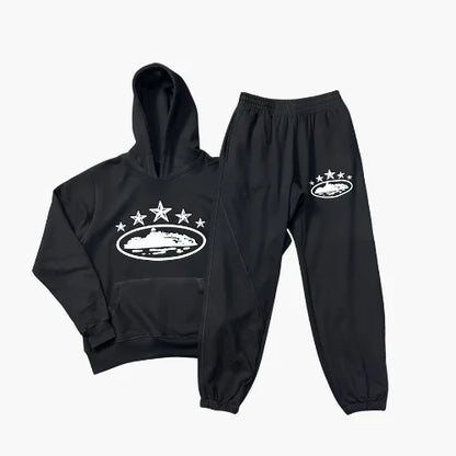 Corteiz 5starz Black Tracksuit