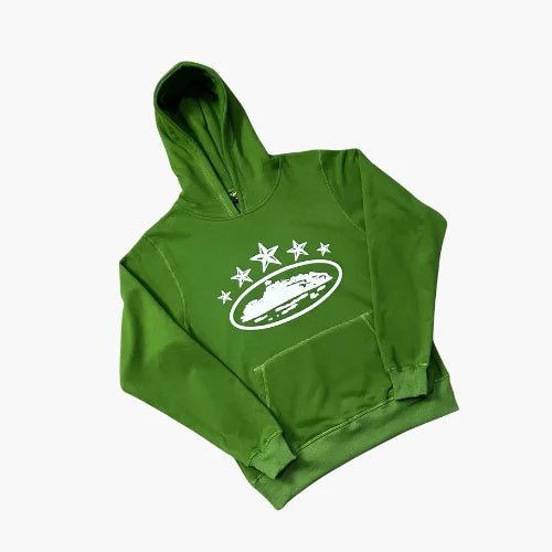 Corteiz 5starz Green Hoodie