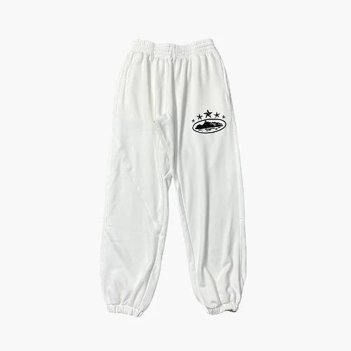 Corteiz 5starz White Joggers