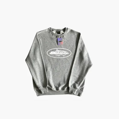 Corteiz Alcatraz Crew Neck Top - Grey