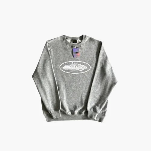 Corteiz Alcatraz Crew Neck Top - Grey