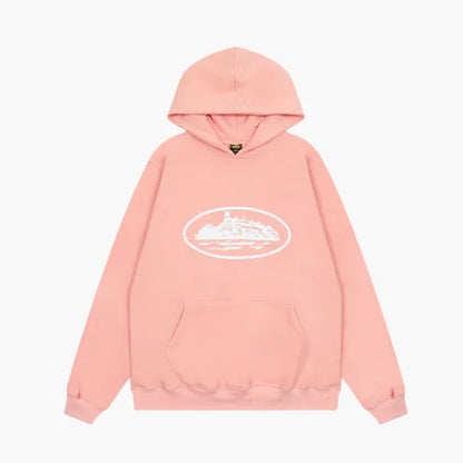 Corteiz Alcatraz Hoodie Pink