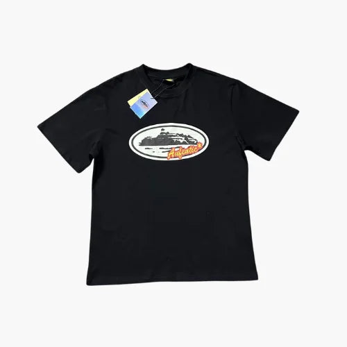 Corteiz Alcatraz T Shirt Black