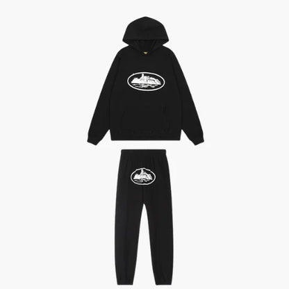 Corteiz Alcatraz Tracksuit Black
