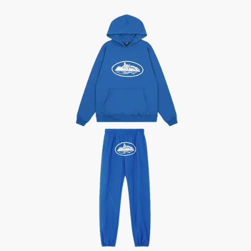 Corteiz Alcatraz Tracksuit Dark Blue