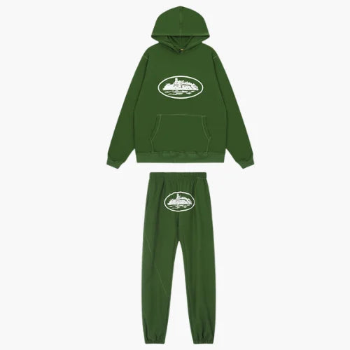 Corteiz Alcatraz Tracksuit Green