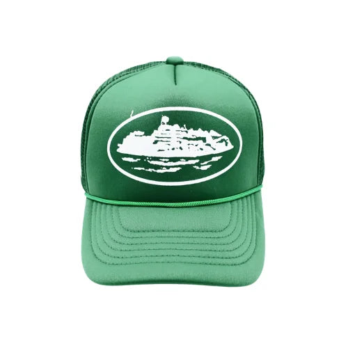Corteiz Alcatraz Trucker Hat Green