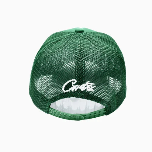 Corteiz Alcatraz Trucker Hat Green - image 4