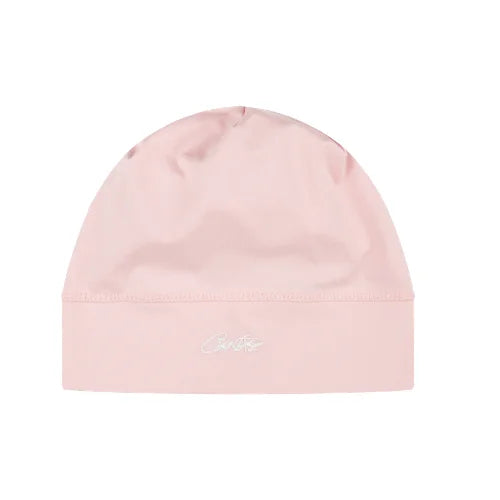 Corteiz Allstarz Skully Pink Beanie
