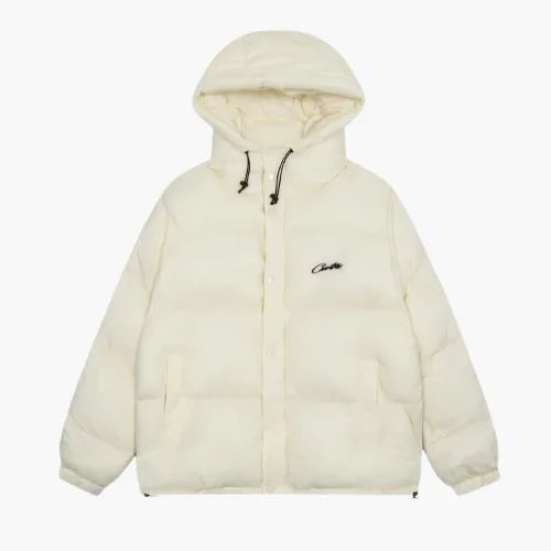Corteiz Bolo V2 Down Jacket Off White