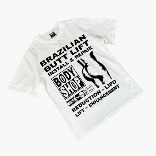 Corteiz Brazilian Butt Lift T Shirt White