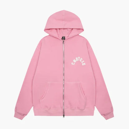 Corteiz Colly Arch Zip Tracksuit Pink