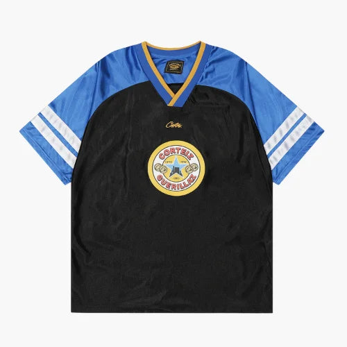 Corteiz Da Magpies Jersey Blue Black