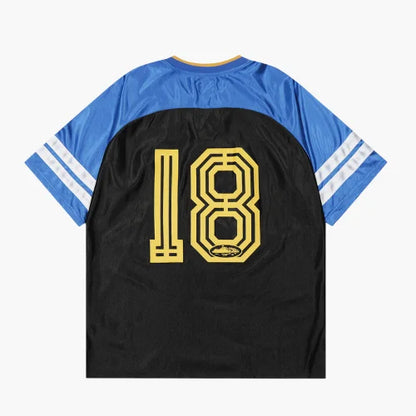 Corteiz Da Magpies Jersey Blue Black
