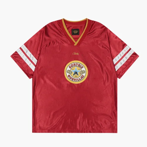 Corteiz Da Magpies Jersey Red