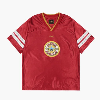 Corteiz Da Magpies Jersey Red